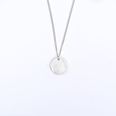 Silver Coin Necklace