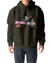 Load image into Gallery viewer, OMINOUS VISION "Black hoodie" by Angel Dust