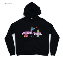 Load image into Gallery viewer, OMINOUS VISION "Black hoodie" by Angel Dust