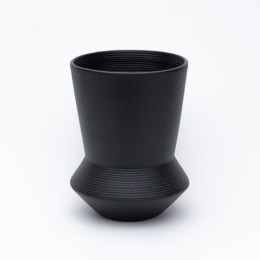 Frosted glaze art vase