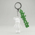 THE BEAR Keychain (White)