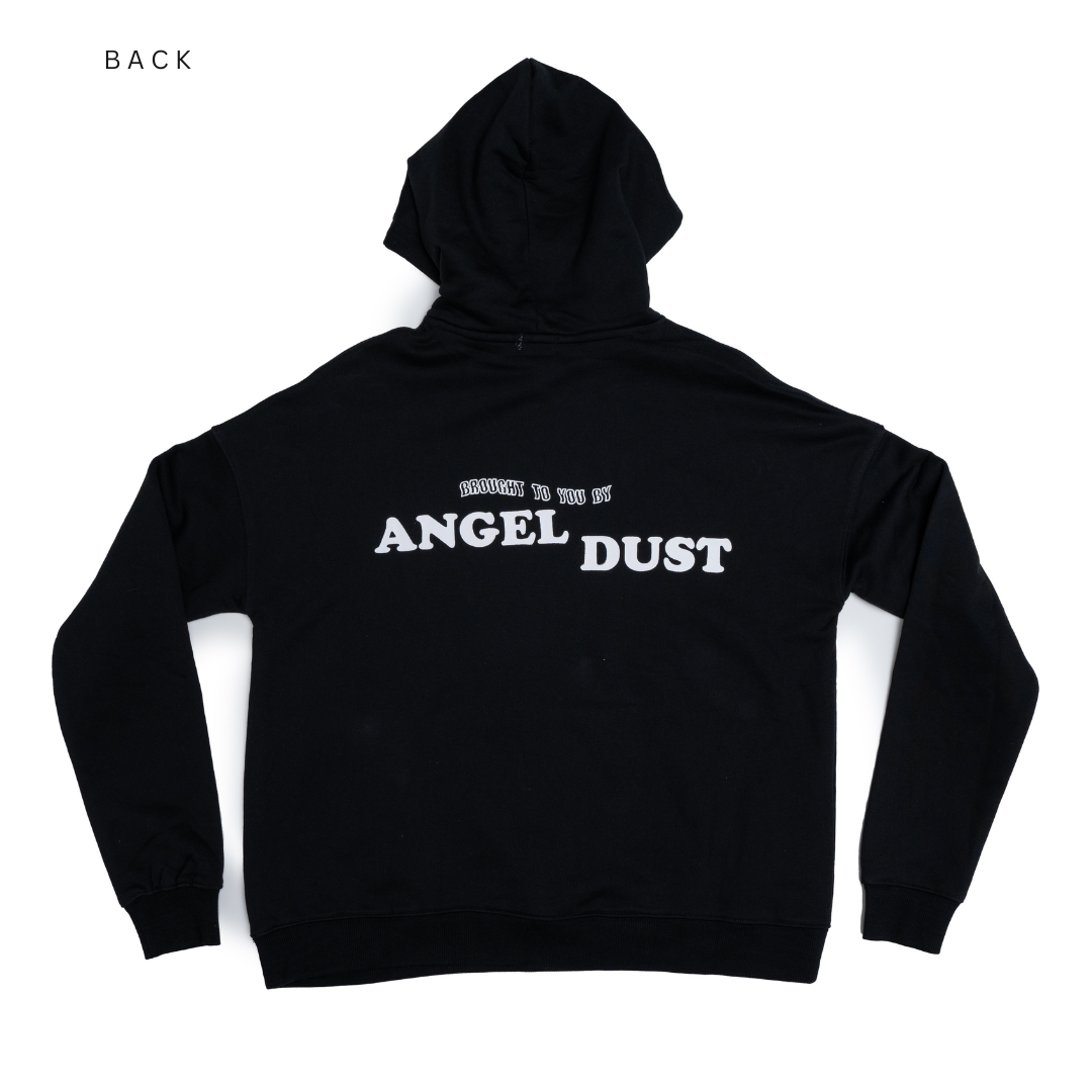 OMINOUS VISION "Black hoodie" by Angel Dust