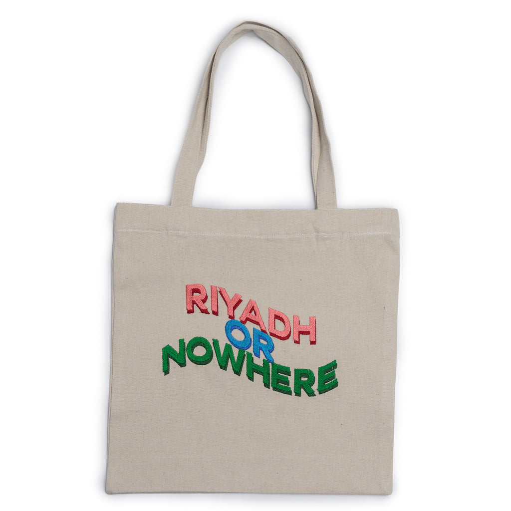 Riyadh or Nowhere Tote