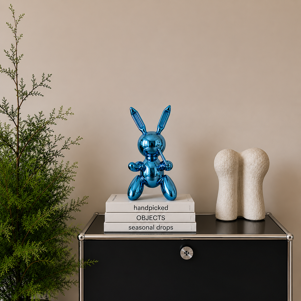 Metalic Rabbit (blue)