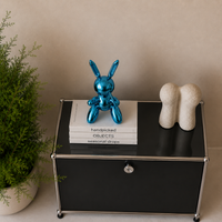 Metalic Rabbit (blue)