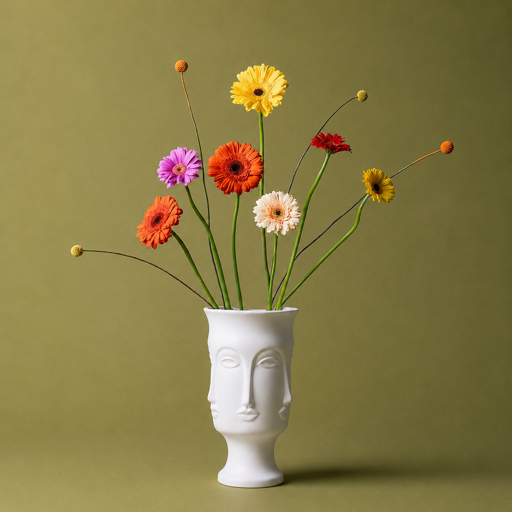 Multi Faces Vase