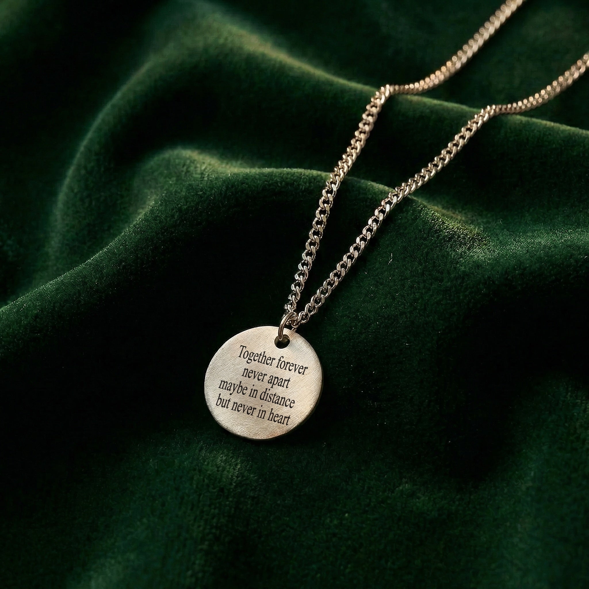 Silver Coin Necklace