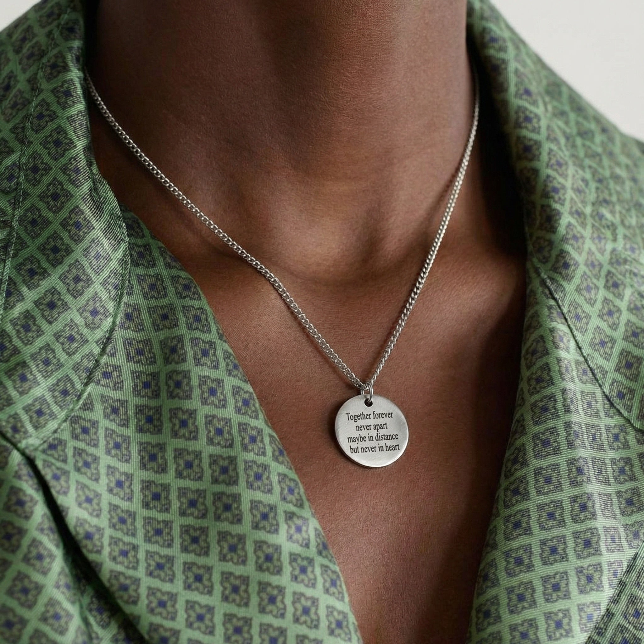 Silver Coin Necklace