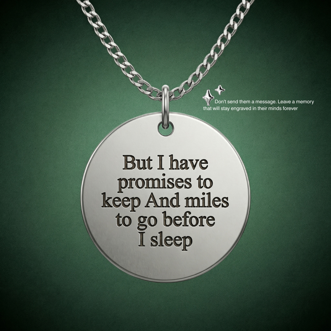 Silver Coin Necklace