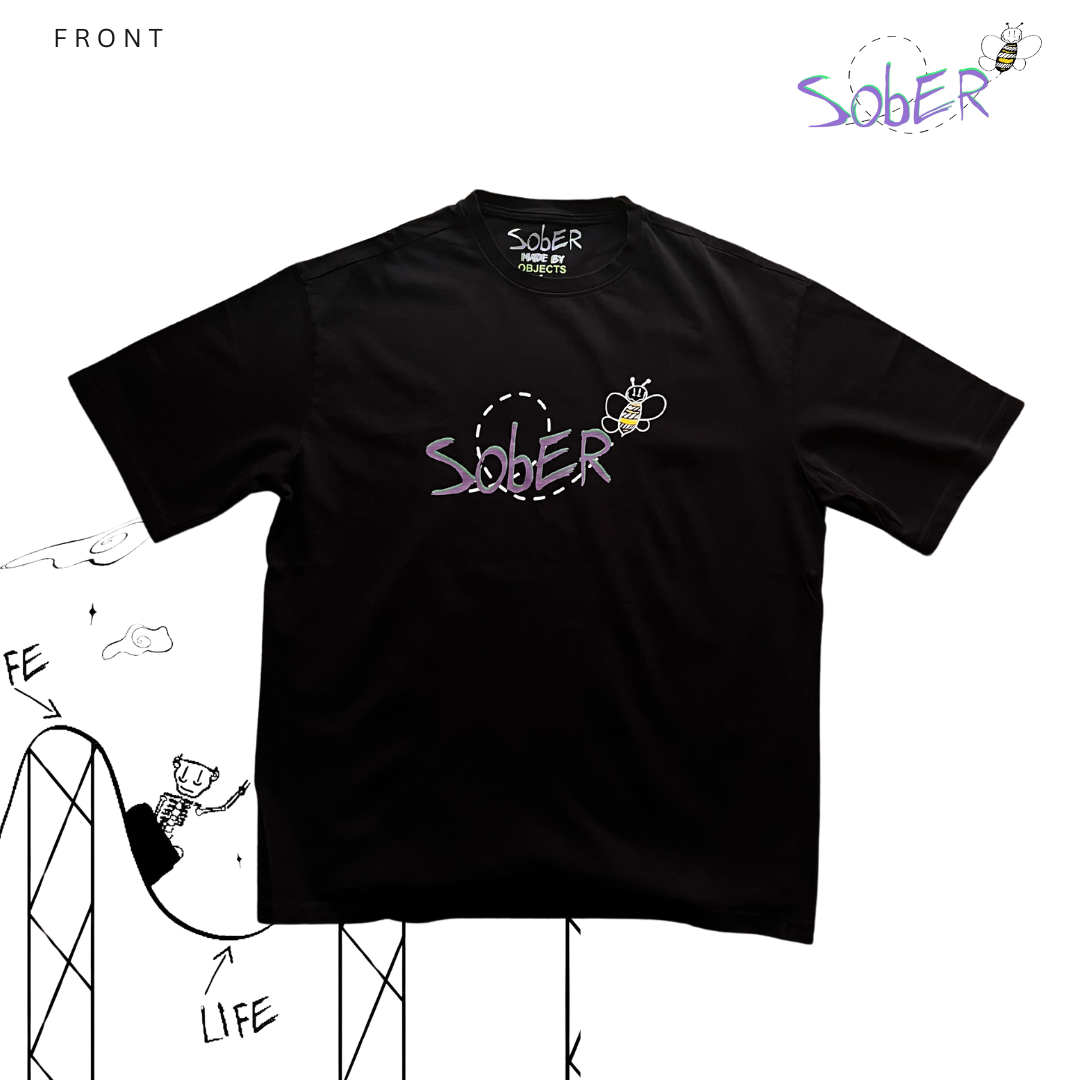 Sober life lessons tee(V2)