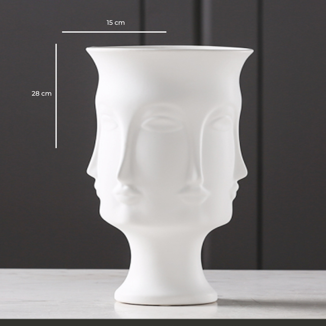 Multi Faces Vase